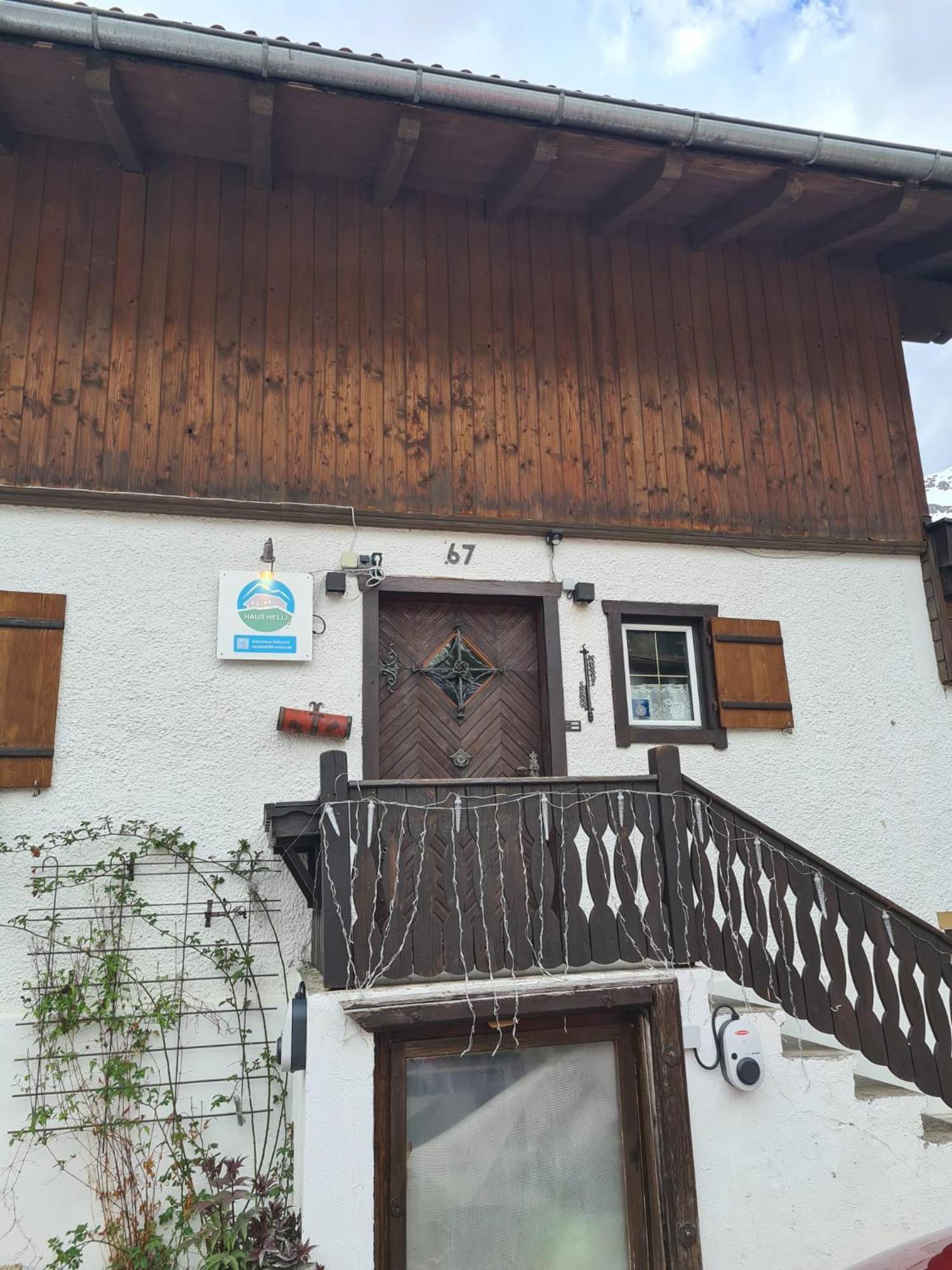 Apartament Haus Helli Berwang Zewnętrze zdjęcie